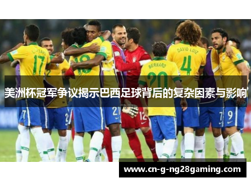 美洲杯冠军争议揭示巴西足球背后的复杂因素与影响